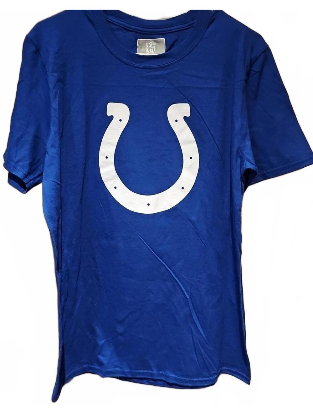 NFL Team Apparel Indianapolis Colts T-Shirt With Logo Size M